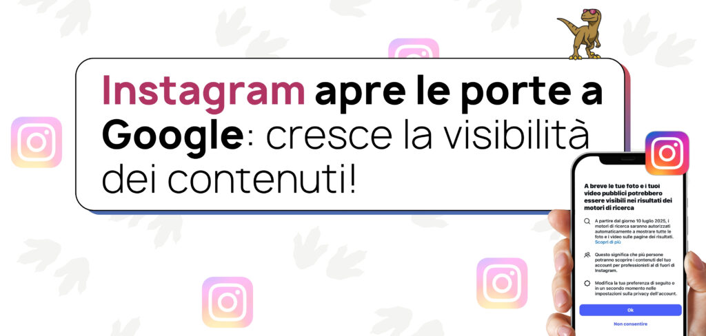 Instagram su Google: come i tuoi contenuti diventeranno visibili nelle ricerche