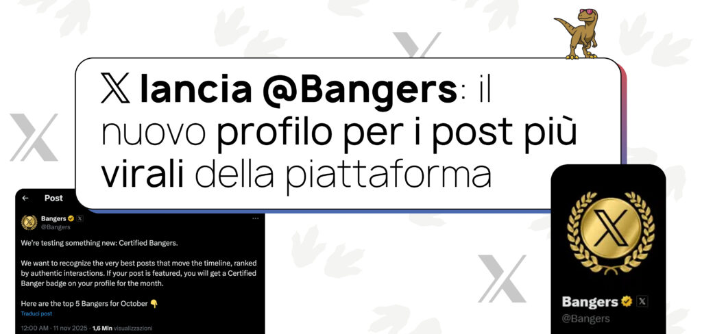 X lancia Bangers: ​​il nuovo profilo per i post più virali della piattaforma