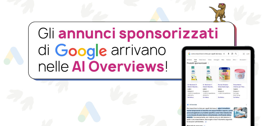 Google Ads integra gli annunci sponsorizzati nelle AI Overviews: la nuova frontiera della Search Advertising