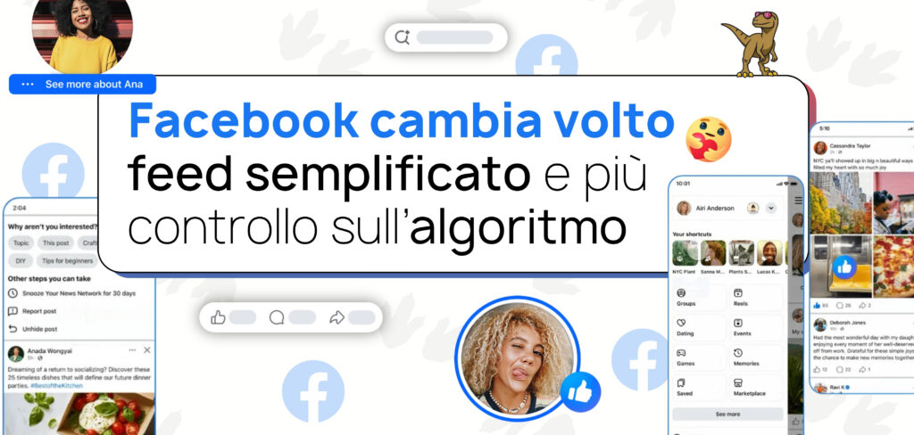 Aggiornamenti Facebook 2025: nuove funzioni, feed semplificato e più controllo sull’algoritmo