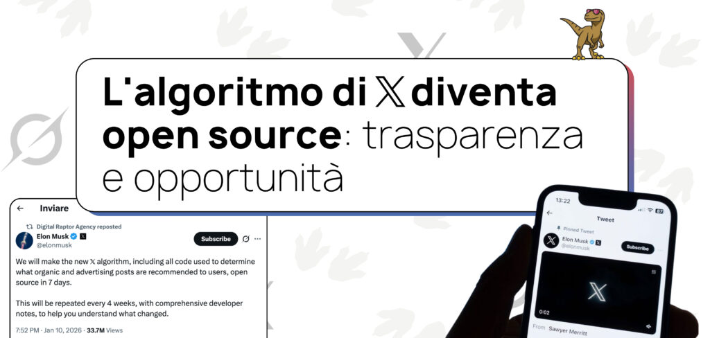L’algoritmo di X diventa open source: trasparenza e opportunità per il marketing digitale