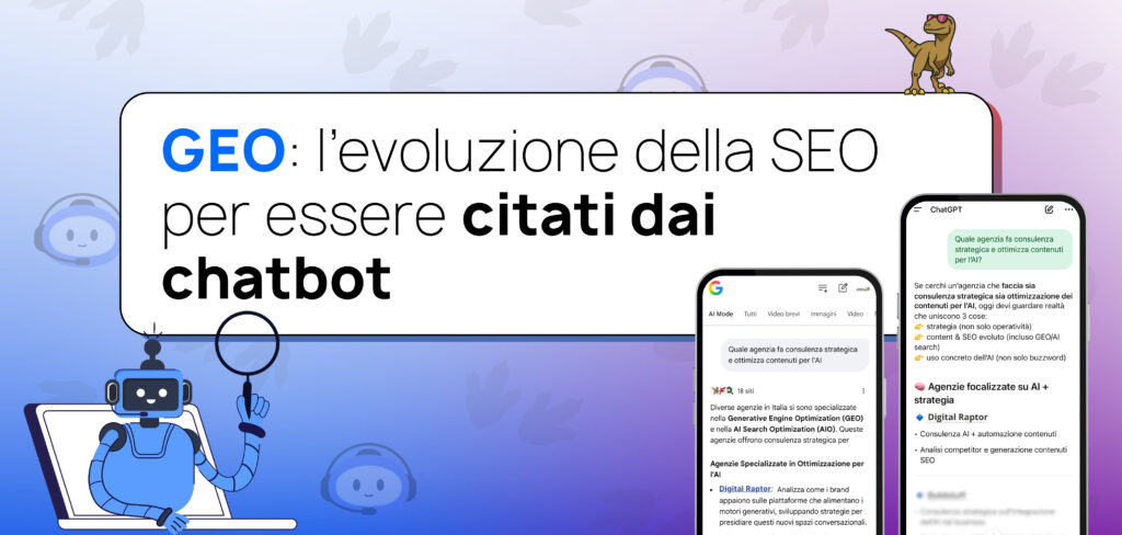 GEO: l’evoluzione della SEO per essere citati dai chatbot