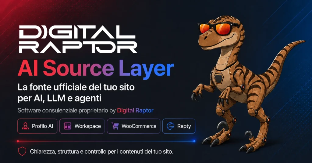 DRASL: governance della tua presenza nelle AI | Digital Raptor