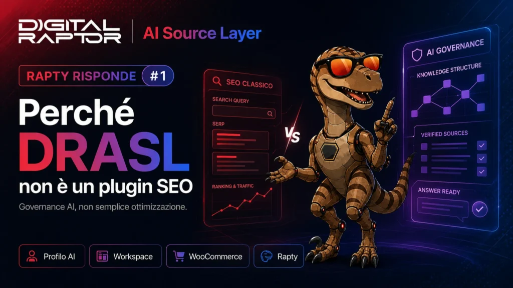 Perché DRASL non è un plugin SEO | Digital Raptor